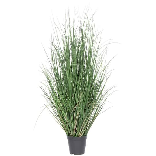 Artificial Potted Green Curled Grass By Vickerman | 36" | Michaels®